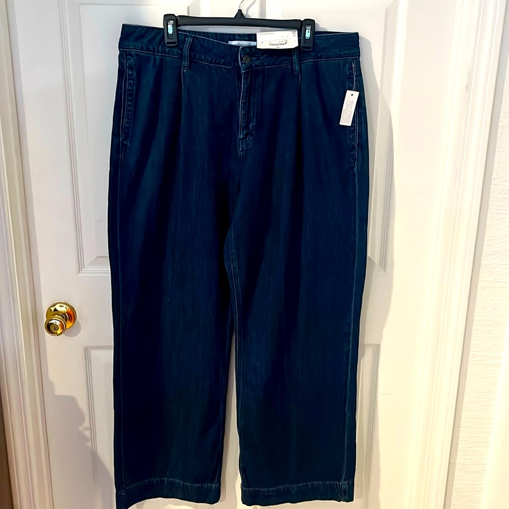Liz Clairborne Jean trouser wide leg